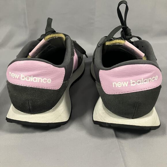 New Balance 237 Shoes Womens Size 9.5 Black Pink Suede Nylon Sneakers WS237YA - Picture 5 of 13